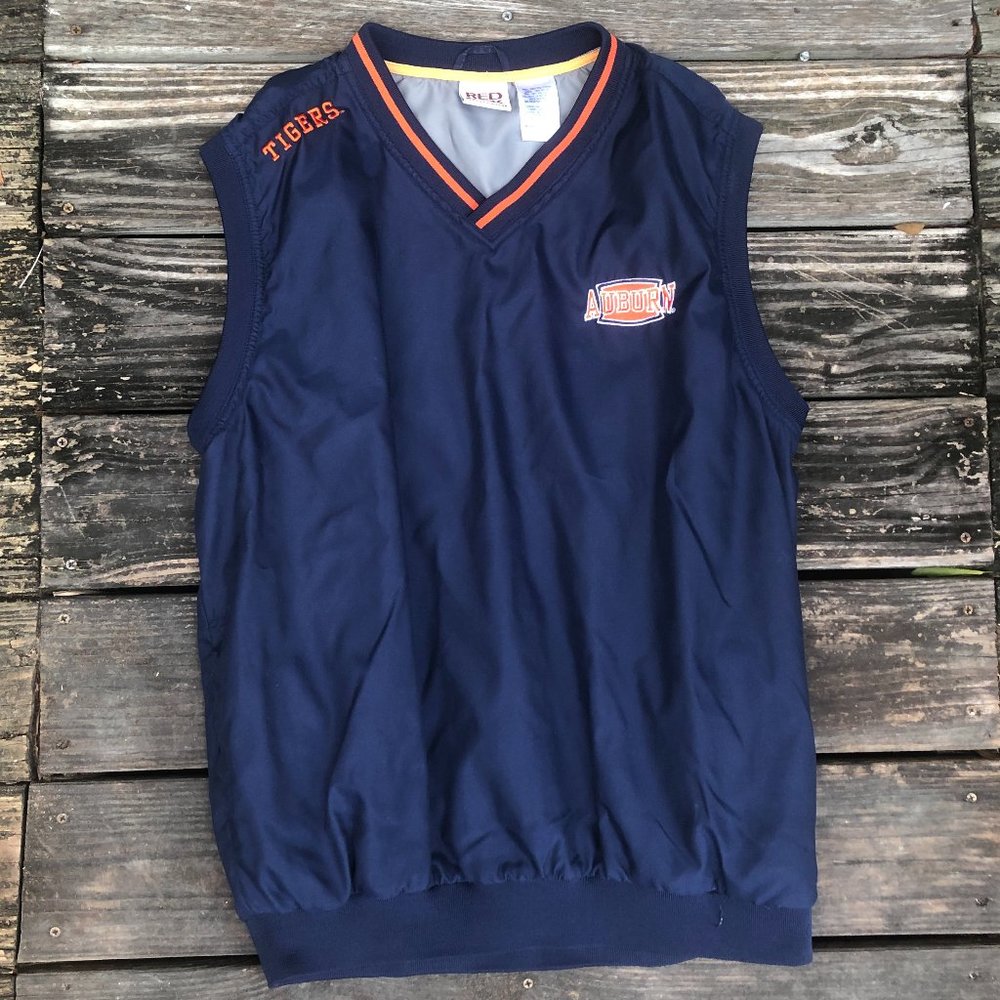 Auburn Tigers Gameday Golf Pullover Wind Vest